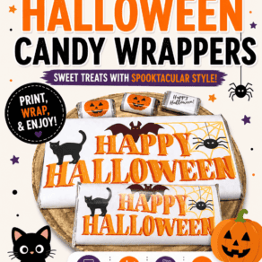 Free Printable Halloween Candy Wrappers