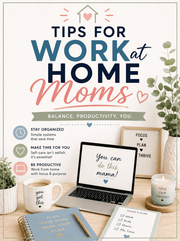 Tips for Work at Home Moms