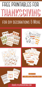 Thanksgiving Printables - Add A Little Adventure