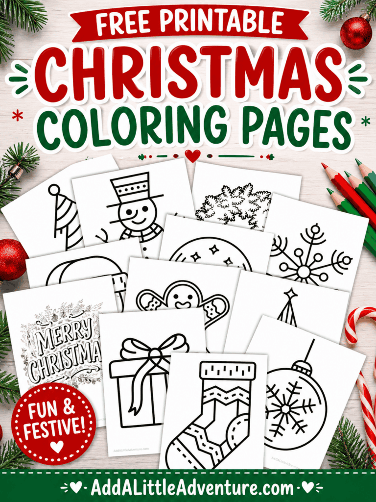 Free Printable Christmas Coloring Pages