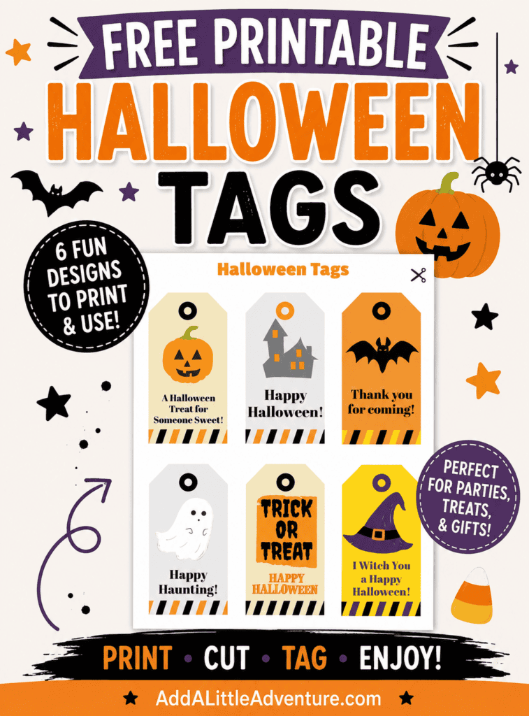 Free Printable Halloween Tags