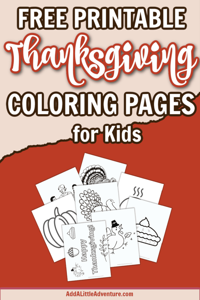 Free Printable Thanksgiving Coloring Pages for Kids