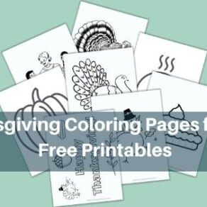 Thanksgiving Coloring Pages for Kids - Free Printables