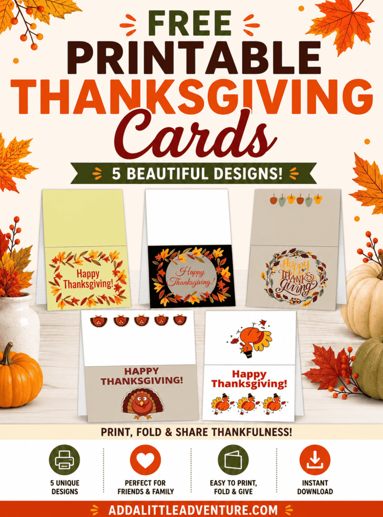 Free Printable Thanksgiving Cards