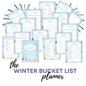 The Winter Bucket List Planner