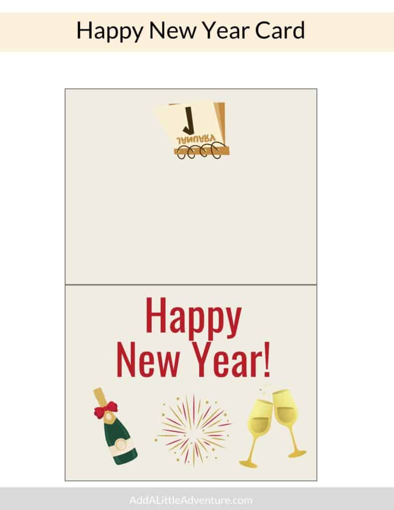 New Year's Card - Design 2