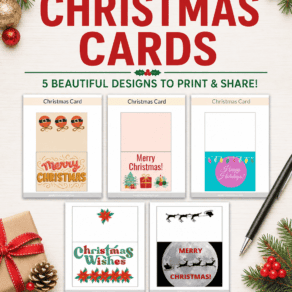 Free Printable Christmas Cards