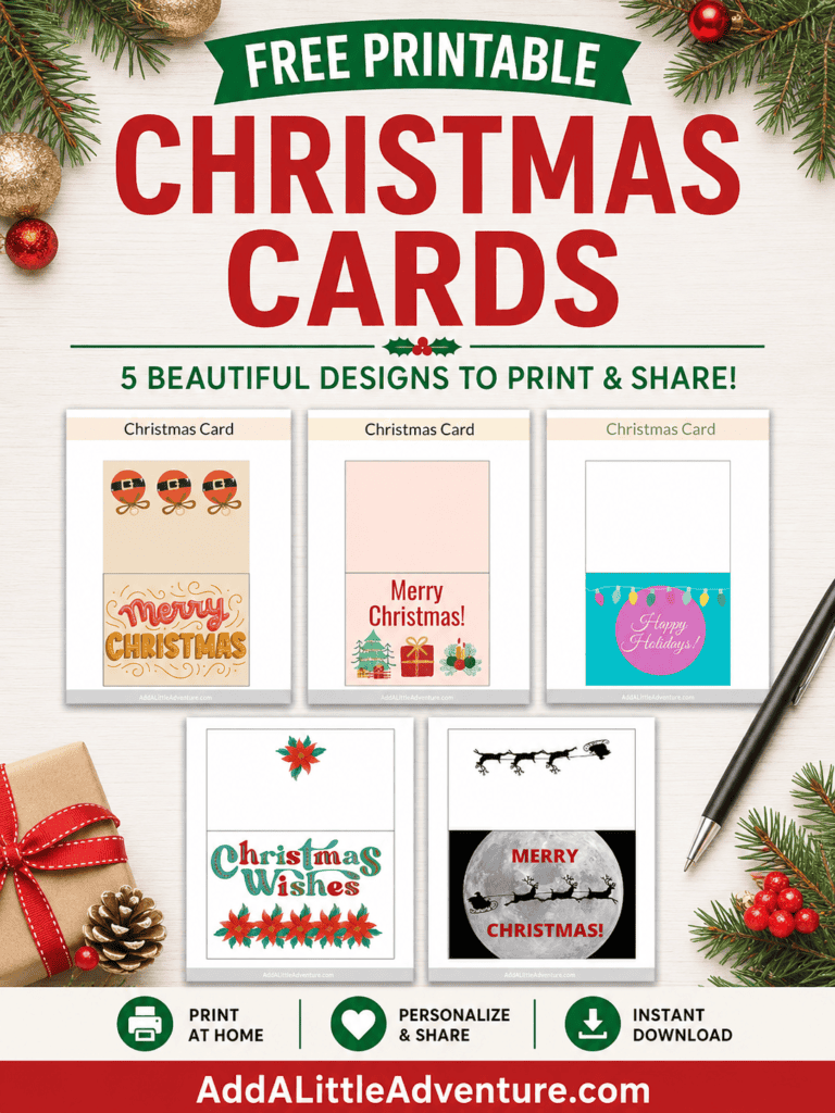 Free Printable Christmas Cards