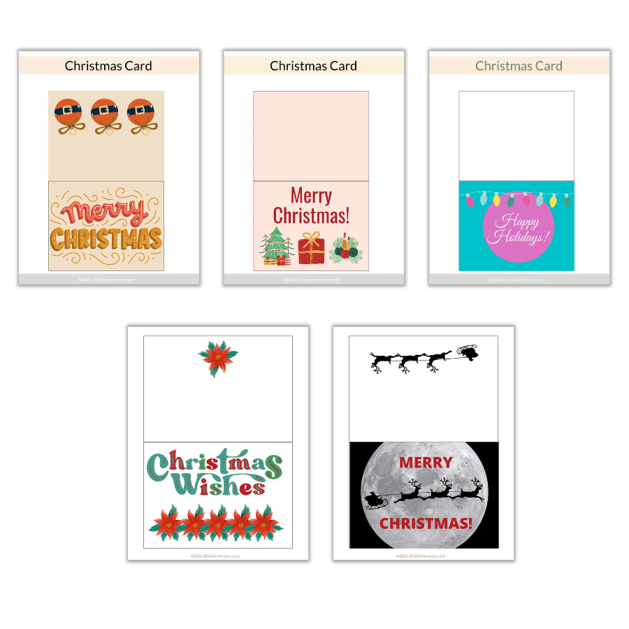 Printable Christmas Cards