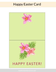 Free Printable Easter Cards - Add A Little Adventure