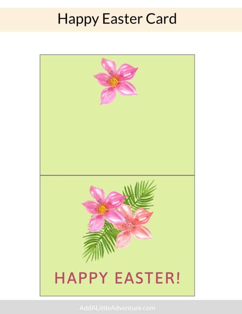Happy Easter Card - Design 2