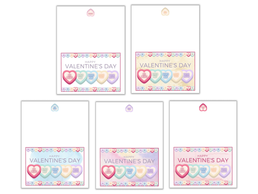 Foldable Valentine's Day Cards