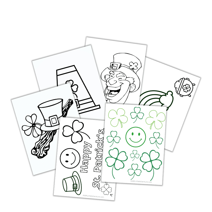 Free Printable St. Patrick's Day Coloring Pages