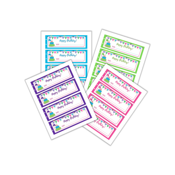 Birthday Gift Coupons - Free Printables - Add A Little Adventure