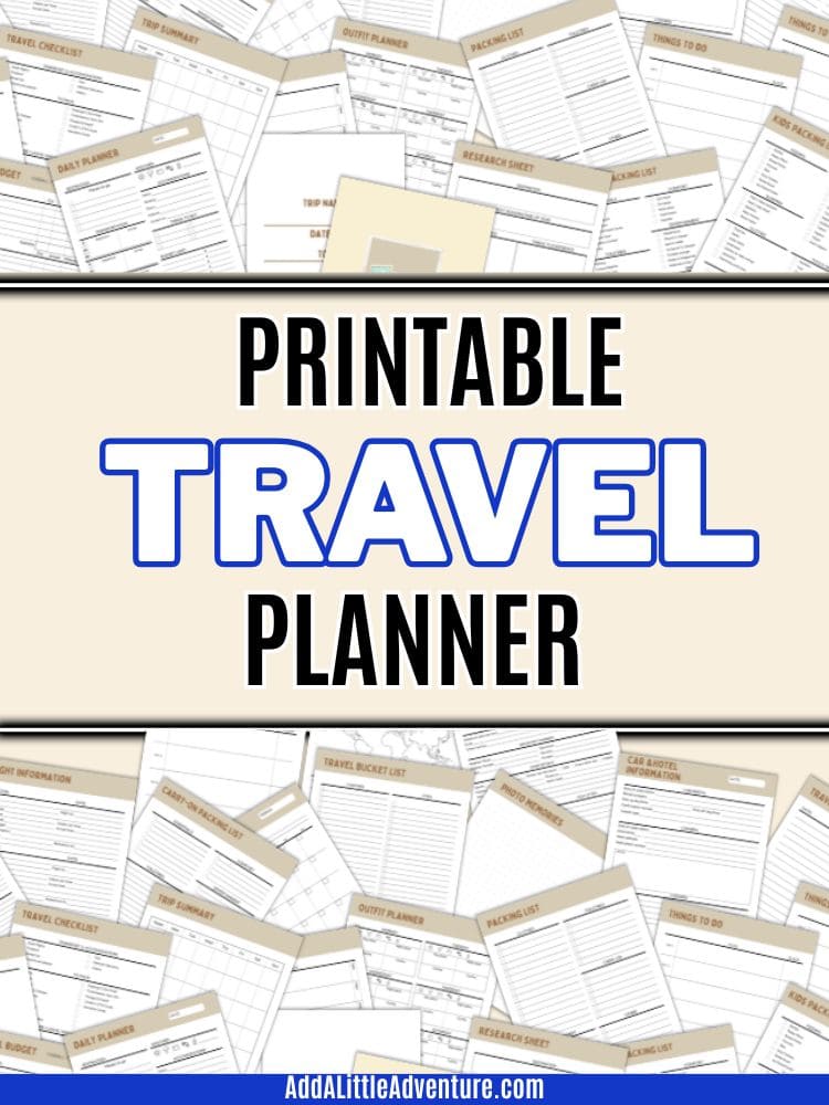 Printable Travel Planner
