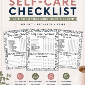 Self Care Checklist