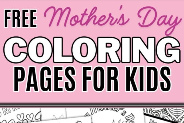 Free Mother's Day Coloring Pages for Kids