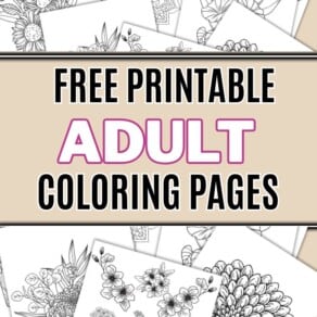 Free Printable Adult Coloring Pages