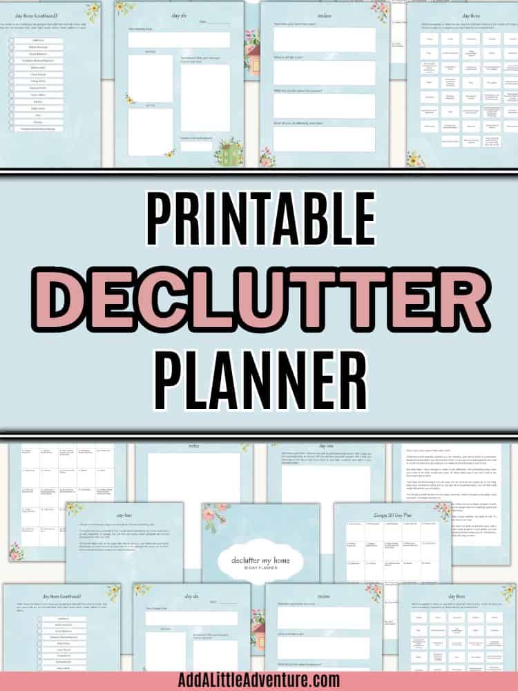 Printable Declutter Planner