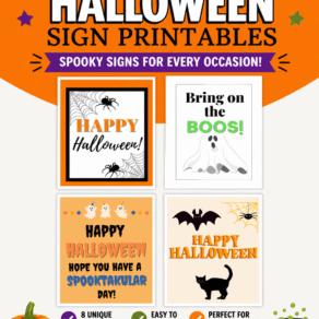 Free Printable Halloween Signs