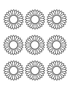 Sunflower Printables {Free Downloads} - Add A Little Adventure