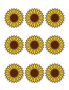 Sunflower Printables {Free Downloads} - Add A Little Adventure