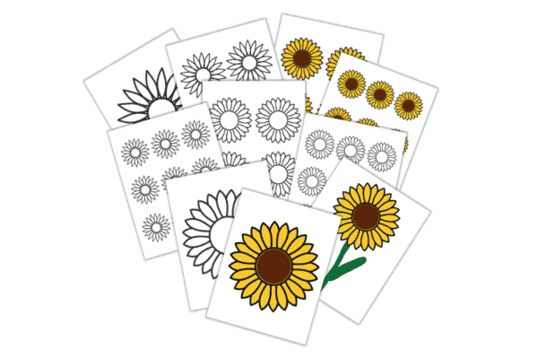 Sunflower Printables {Free Downloads} - Add A Little Adventure