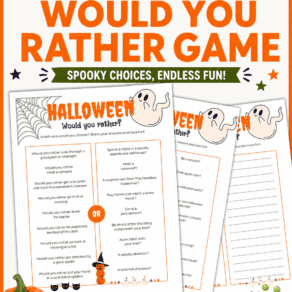 Halloween Would You Rather Game