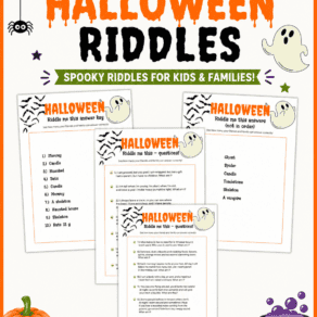 Printable Halloween Riddles
