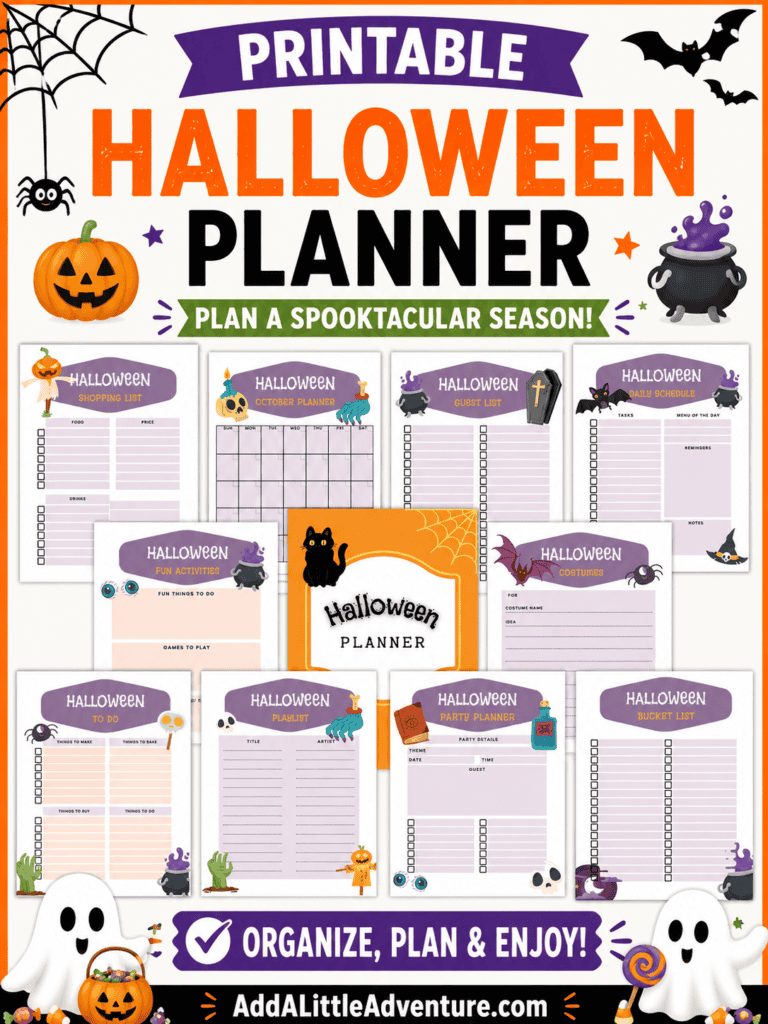 Printable Halloween Planner