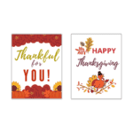 Thanksgiving Signs Printable {Downloadable PDF} - Add A Little Adventure