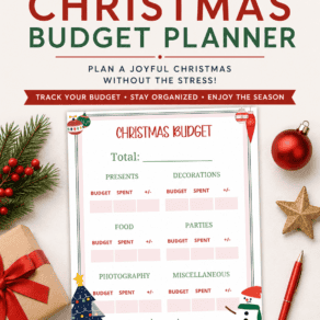 Free Printable Christmas Budget Planner