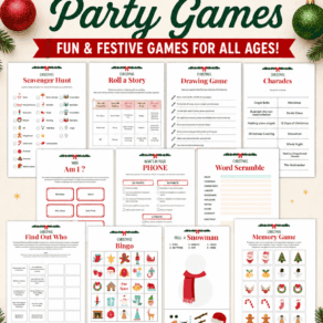 Printable Christmas Games