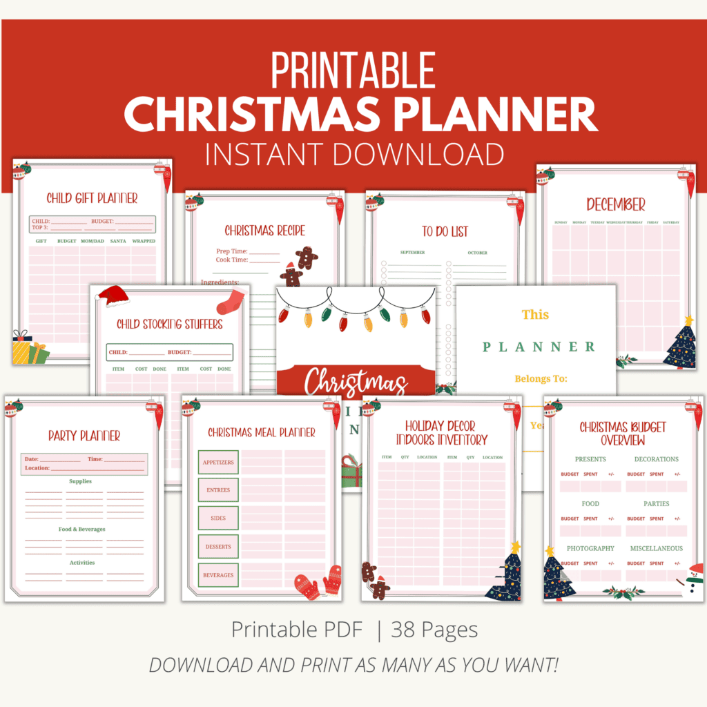 Christmas Planner Downloadable PDF Add A Little Adventure Christmas Planner Downloadable PDF Add A Little Adventure