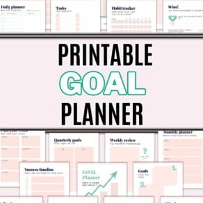 Printable Goal Planner