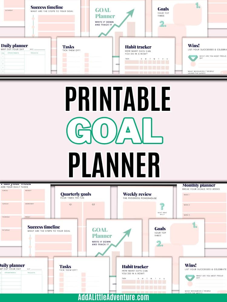 Printable Goal Planner