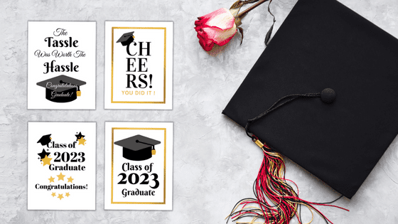Printable Graduation Signs 2023