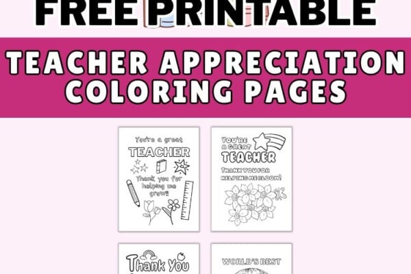 Free Printable Teacher Appreciation Coloring Pages