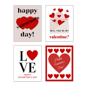 Printable Valentine's Day Signs (Free PDF Download)