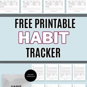 Free Printable Habit Tracker
