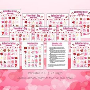 Valentines Bingo Printable