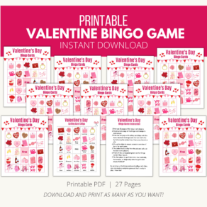 Valentine's Candy Bar Wrappers - Free Printables for Valentine's Day