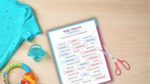 Baby Shower Charades (Free Printable)