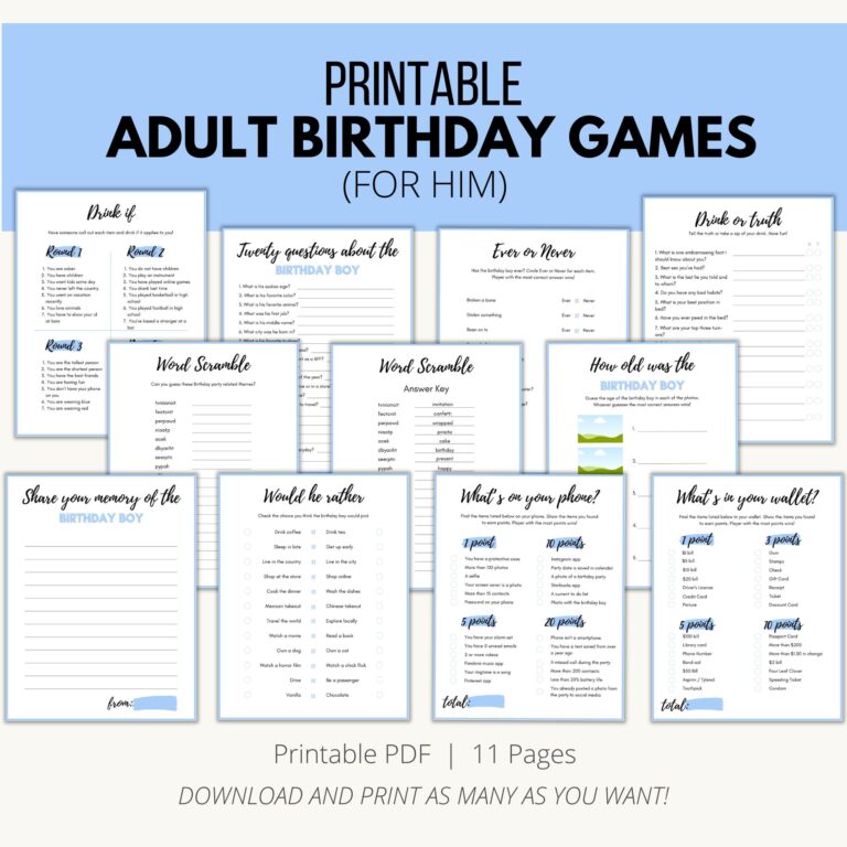 Printable Word Scramble Puzzles (Free Downloads)