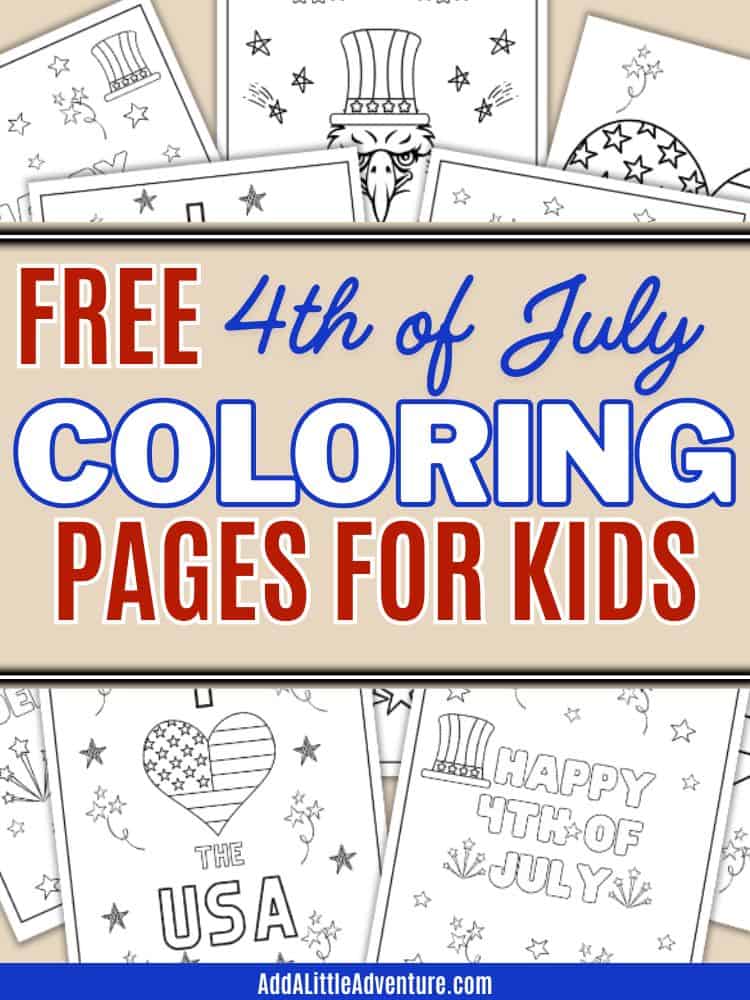 Free 4th of July Coloring Pages for Kids