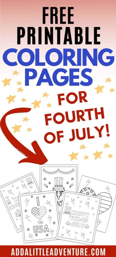 Free Printable Coloring Pages for 4th of July