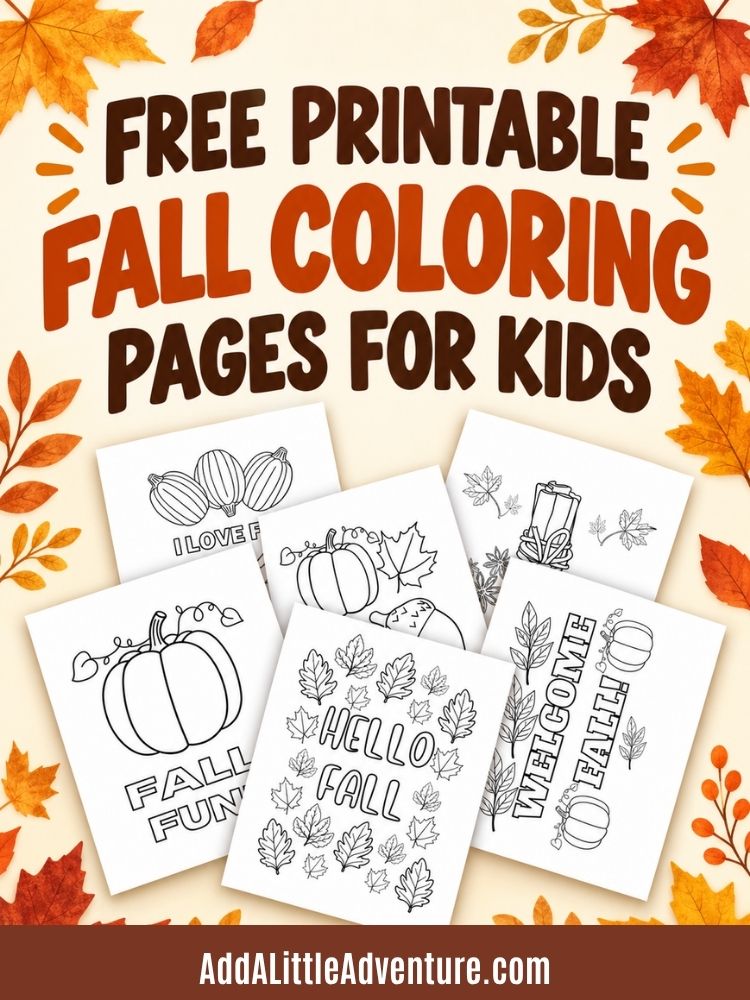 Free Printable Fall Coloring Pages for Kids