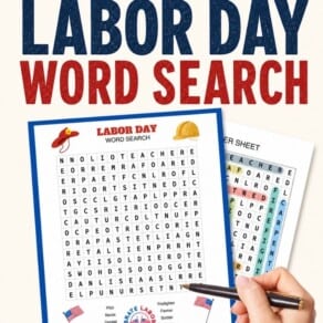 Free Printable Labor Day Word Search