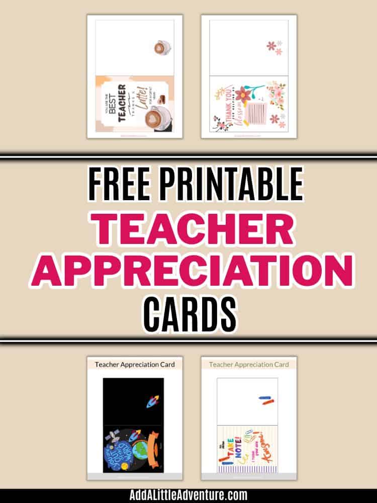 Free Printable Teacher Appreciation Cards