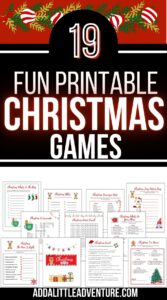 Printable Christmas Games PDF Bundle - Add A Little Adventure